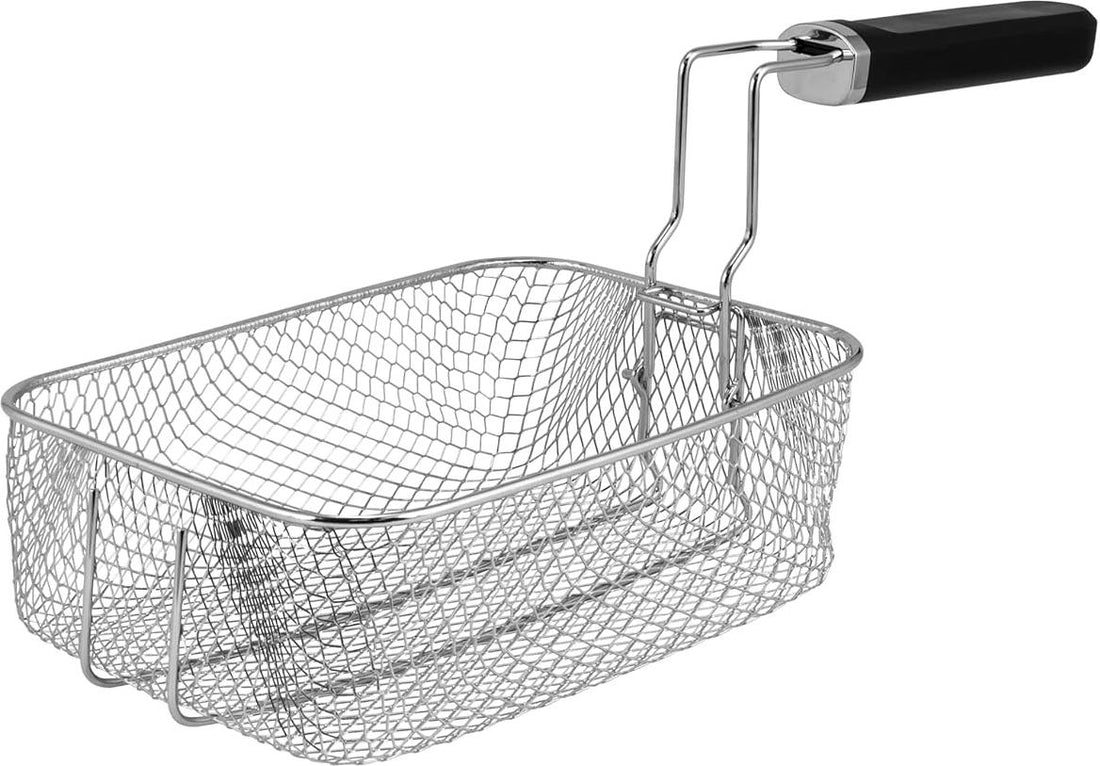 Kalorik - XL 4.2 QT Stainless Steel Deep Fryer with Oil Filtration - FT44466BK