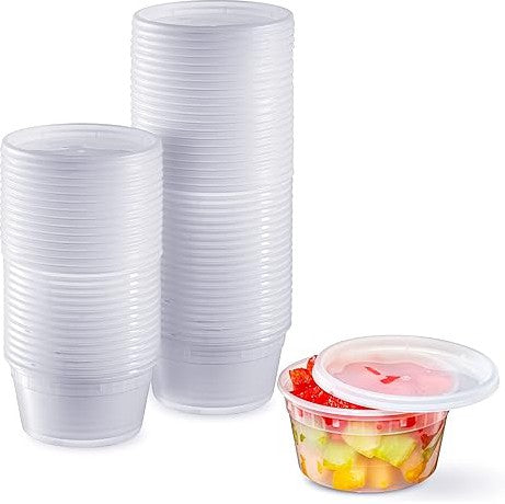 Kari-Out - 12 Oz Deli Container with Lid Combo, 240/Cs - TD40012