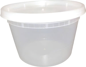 Kari-Out - 12 Oz Deli Container with Lid Combo, 240/Cs - TD40012