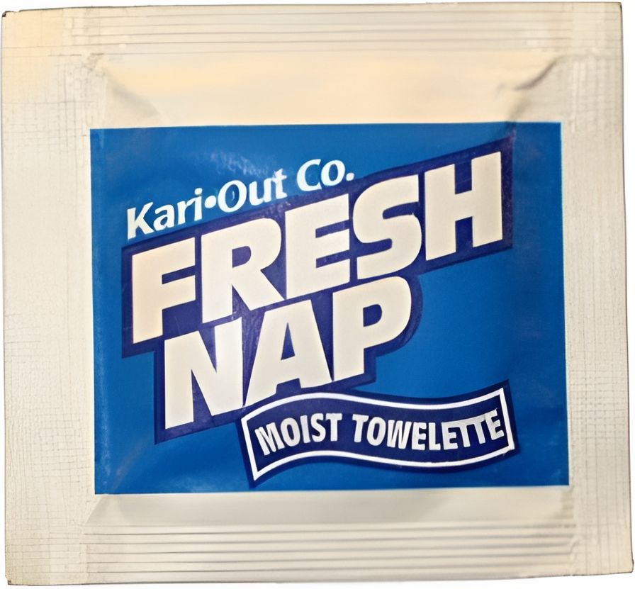 Kari-Out - 4.5" x 6.25" Fresh Naps Moist Toweletts, 1000/Cs - 6700305