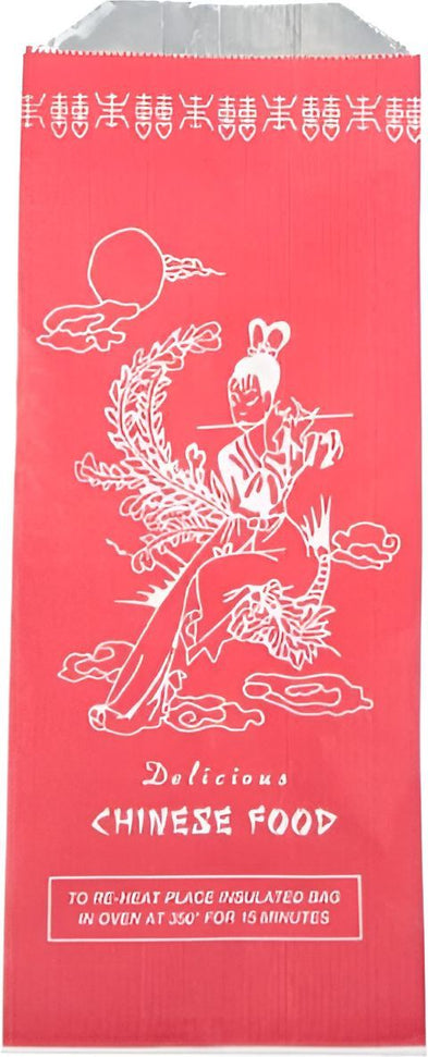 Kari-Out - Chinese Print Pint Insulated Foil Bags, 1000/Cs - 6500016