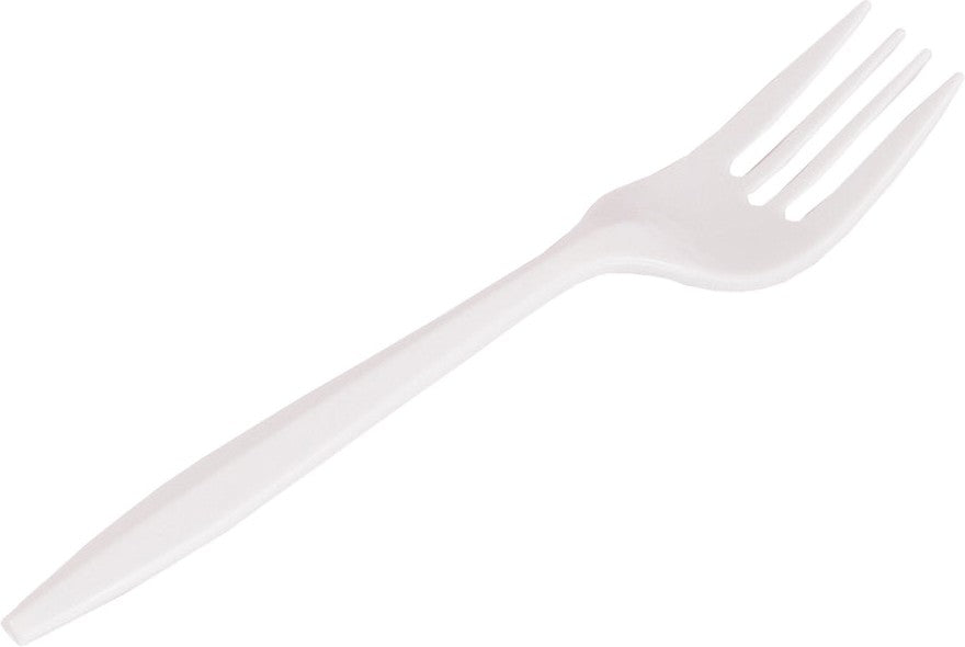 Kari-Out - Plastic Forks Medium Weight Cutlery, 1000/Cs - 2900100