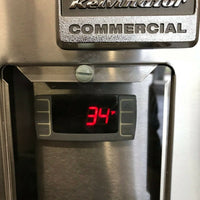 Kelvinator Commercial - 48" Back Bar Refrigerator with 2 Stainless Steel Doors - KCHBB48SS
