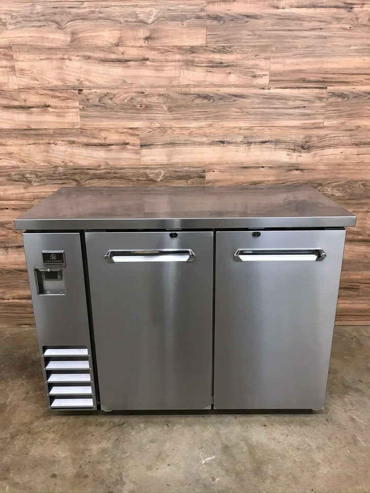 Kelvinator Commercial - 48" Back Bar Refrigerator with 2 Stainless Steel Doors - KCHBB48SS