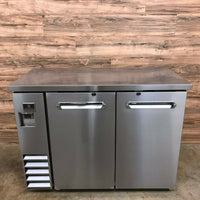 Kelvinator Commercial - 48" Back Bar Refrigerator with 2 Stainless Steel Doors - KCHBB48SS