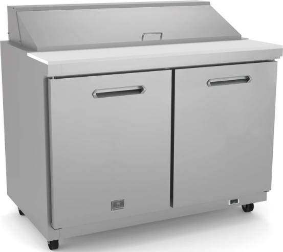 Kelvinator Commercial - 48" Sandwich/Salad Preparation Table with 2 Doors - KCHST48.12