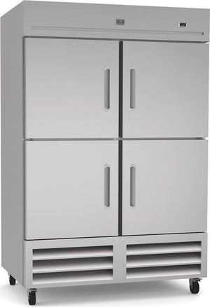 Kelvinator Commercial - 54" Upright Reach-In Refrigerator with 4 Half Doors - KCHRI54R4HDR