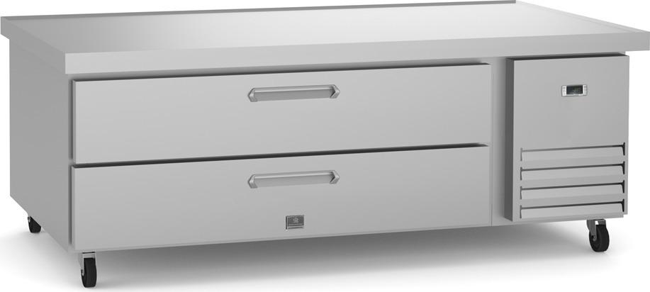 Kelvinator Commercial - 60" 2-Drawer Refrigerated Chef Base - KCHCB60R