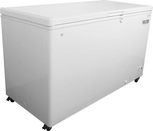 Kelvinator Commercial - 60" Solid Lid Chest Freezer with 1 Wire Basket - KCCF170WH