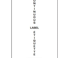 Kilotech - 64 mm x 175 mm Labels For LPII Continuous / Continue - K862039