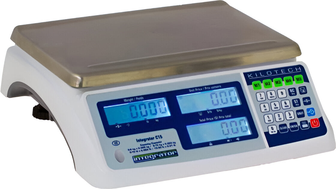 Kilotech - C15 INTEGRATOR 30 lb Retail Price Computing Scale - K851509