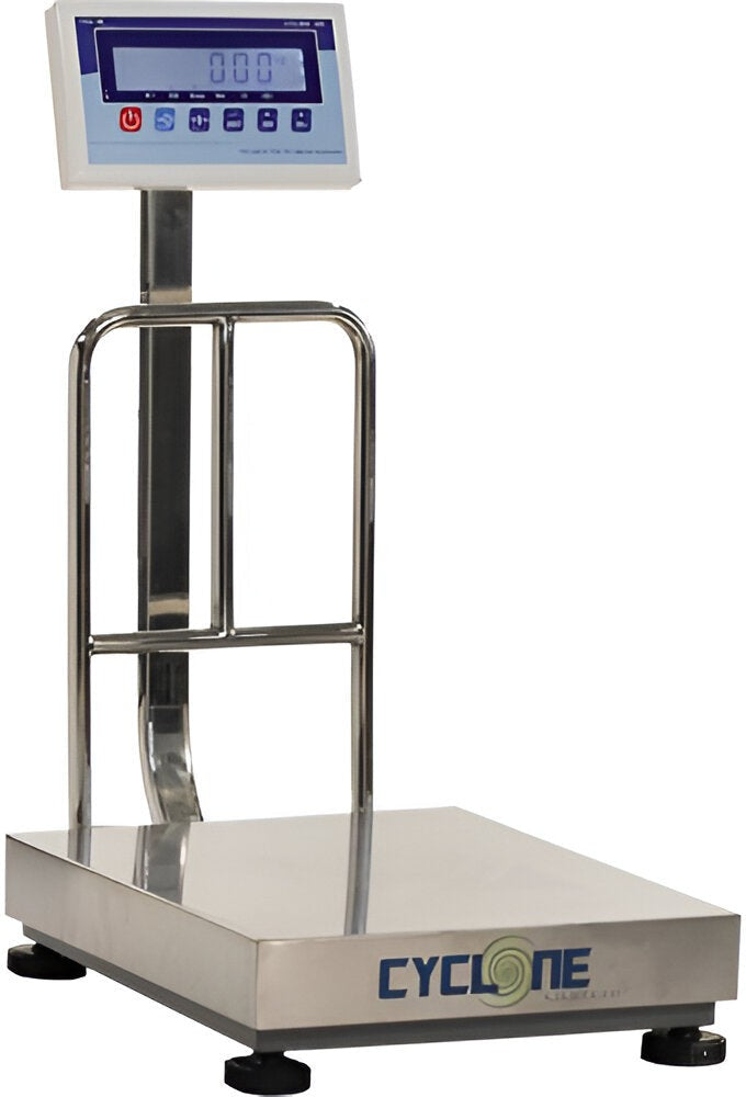 Cyclone Scale Pit Kilotech - Cyclone 150, 300 lb Electronic Bench And Platform Scale ...