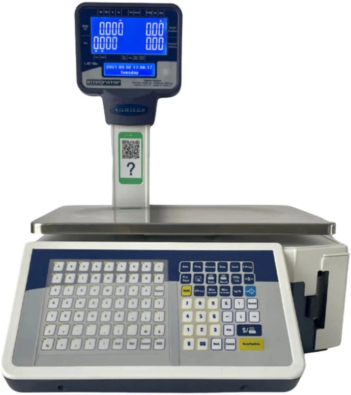 Kilotech - Integrator LE.3k 60 lb x 0.2 lb Label Printing Scale - K881340