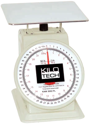 Kilotech - KAM 2008PL, 200 lb x 8 Oz Dial Scale - K852350