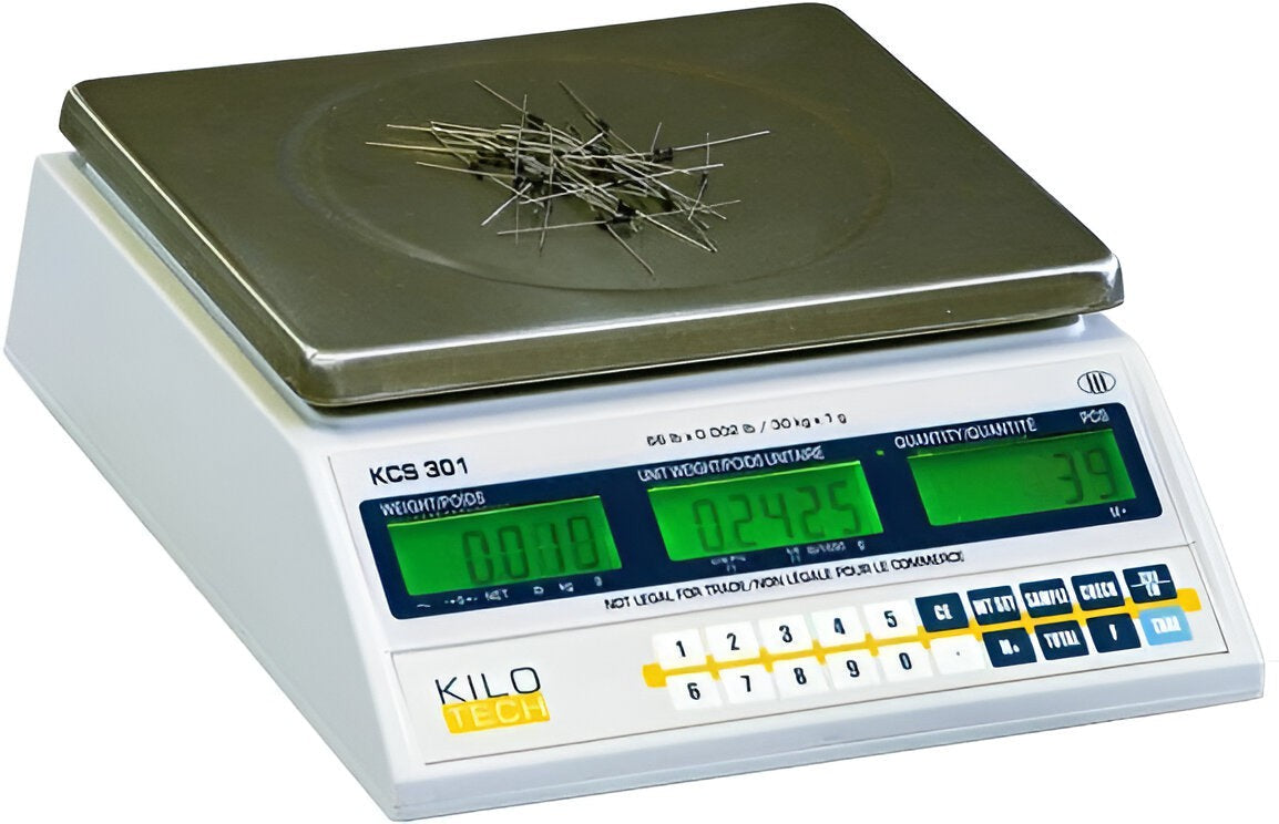 Kilotech - KCS 301-30 66 lb x 0.002 lb Digital Counting Scale - K851204