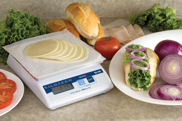 Kilotech - KD 200-510 11 lb x 0.2 Oz Electronic Portion Control Scale - K851156