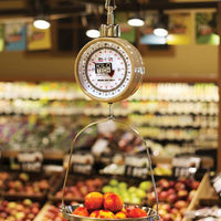 Kilotech - KHS 1022, 7" Dial 22 lb x 1 Oz Hanging Scale - K852410