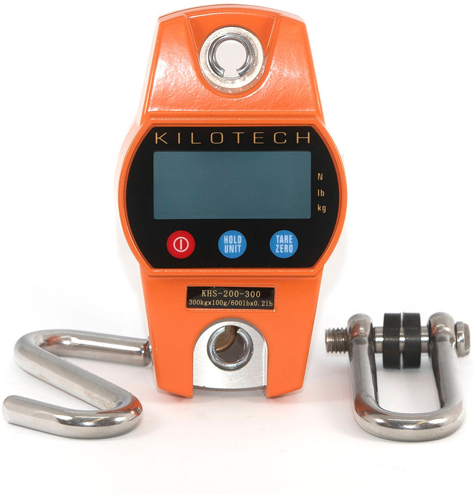 Kilotech - KHS 200, 60L lbx 0.02 lb Mini Digital Crane Scale - K854500