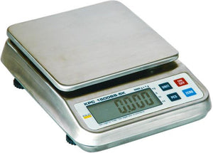 Kilotech - KPC 1500 11 lb x 0.001 lb Stainless Steel Electronic Portion Control Scale - K851295
