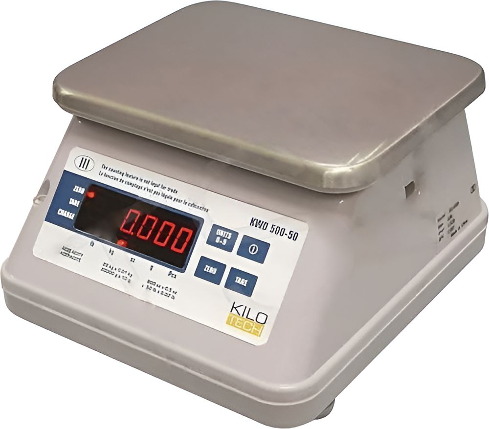 Kilotech - KWD 500-10 10 lb x 0.005 lb Electronic Weighing Scale (Certified) - K883183