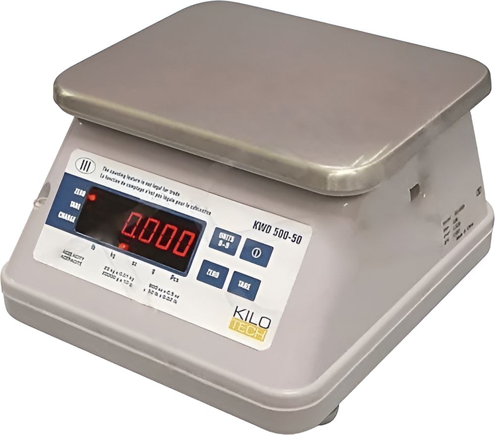 Kilotech - KWD 500-20 20 lb x 0.01 lb Electronic Weighing Scale - K883184
