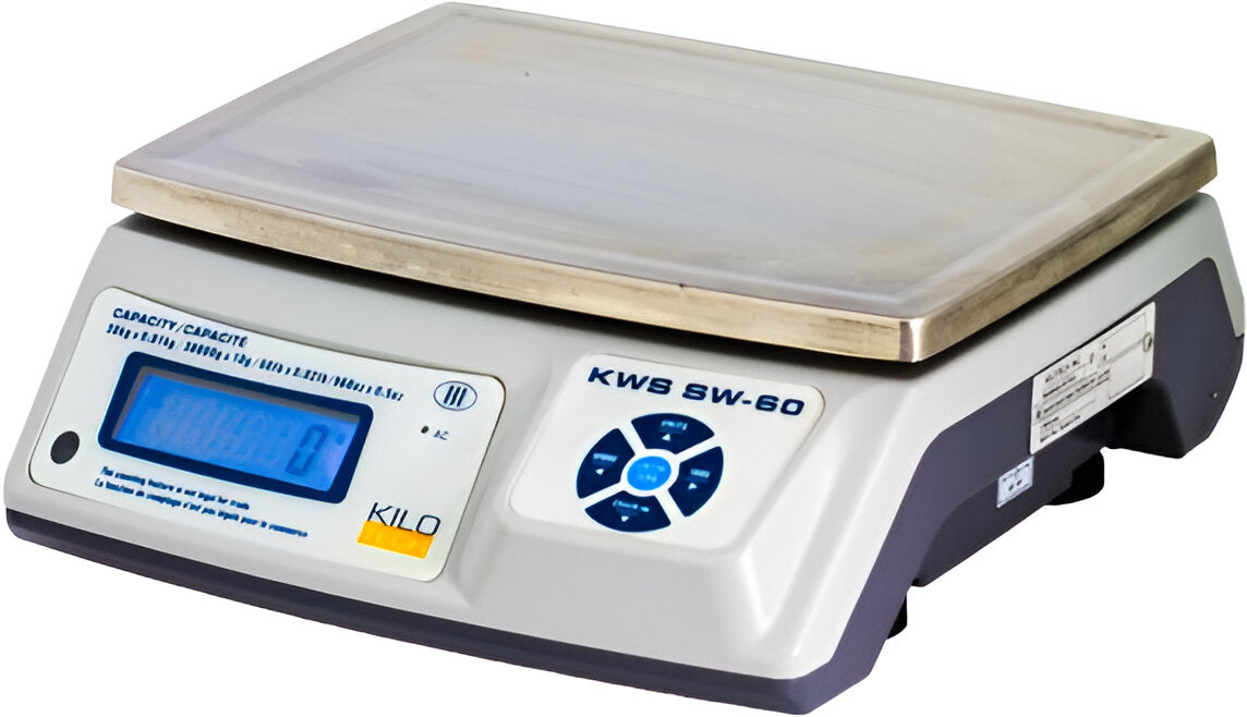 Kilotech - KWS-SW 06 6 lb x 0.002 lb Electronic Digital Weighing Scale ...