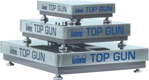 Kilotech - TOP GUN KPL MS 12" x 12", 30 Kg Bench & Platform Scale With KIN 500 Indicator - K850552