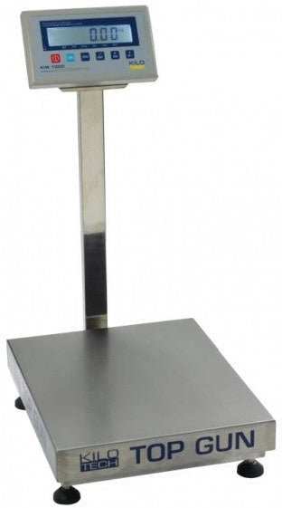 Kilotech - TOP GUN KPL MS 12" x 12", 6 Kg Bench & Platform Scale With KIN 500 Indicator - K850550