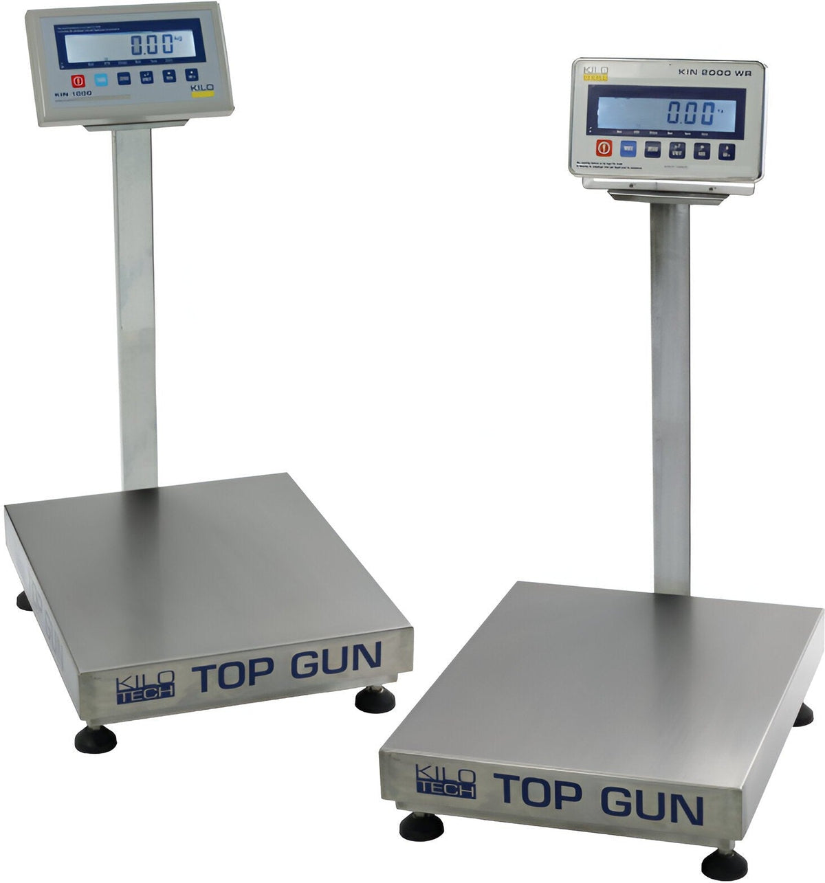 Kilotech - TOP GUN KPL MS 12" x 18", 150 Kg Bench & Platform Scale With KIN 1000 Indicator - K880504