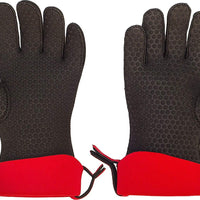 Kitchen Grips - 10.25" Small 5-Finger Chefs Gloves Pair - 100201-11