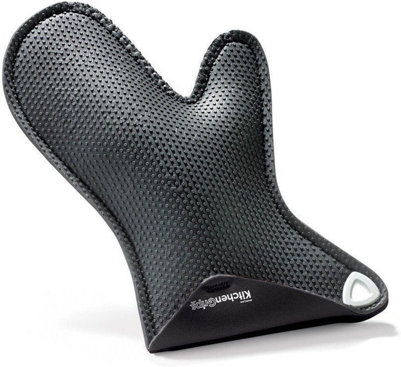 Kitchen Grips - 11" Black Oven BBQ Mitt Petite/Kids - 110110-10 - DISCONTINUED