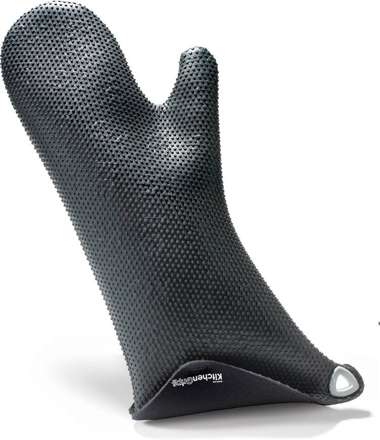 Kitchen Grips - 11" Black Oven BBQ Mitt Petite/Kids - 110110-10 - DISCONTINUED