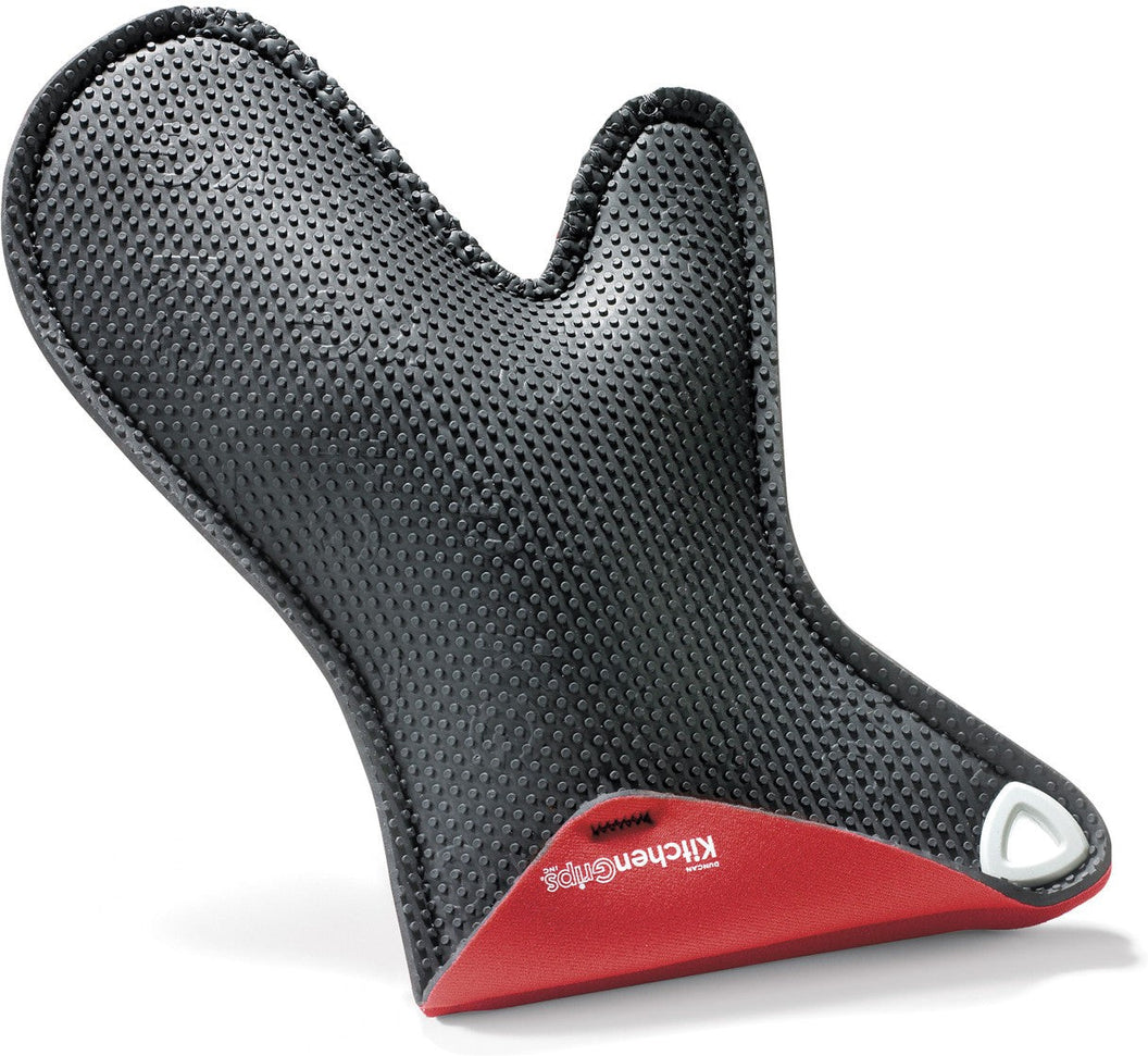 Kitchen Grips - 11" Cherry/Black Oven Mitt Petite/Kids - 110110-11 - DISCONTINUED