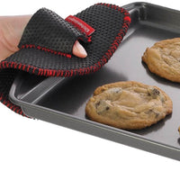 Kitchen Grips - 8.75x6" Black Pot Grabber With Finger Loop - 110307-11 - DISCONTINUED