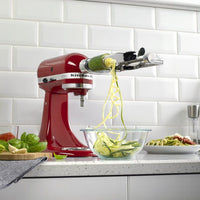 KitchenAid - 1" Silver Spiralizer Attachment - KSM1APC
