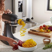 KitchenAid - 1" Silver Spiralizer Attachment - KSM1APC