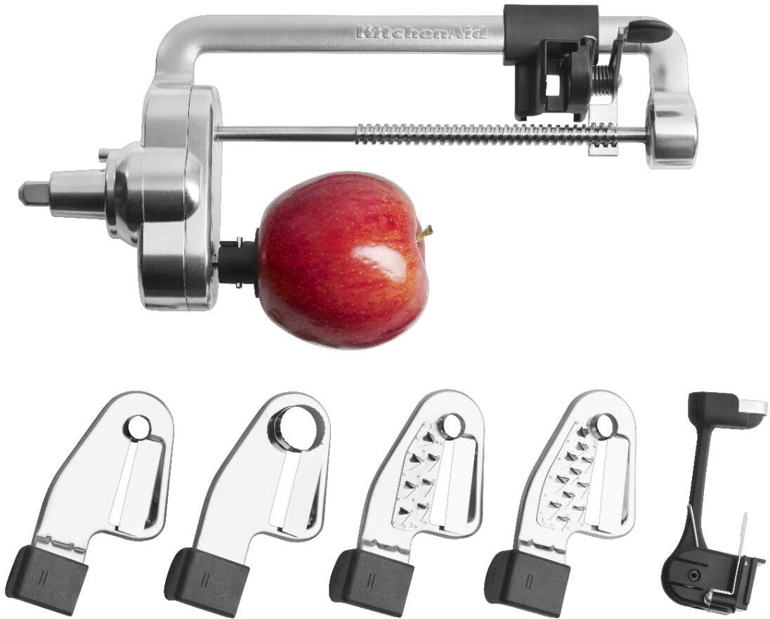 KitchenAid - 1" Silver Spiralizer Attachment - KSM1APC