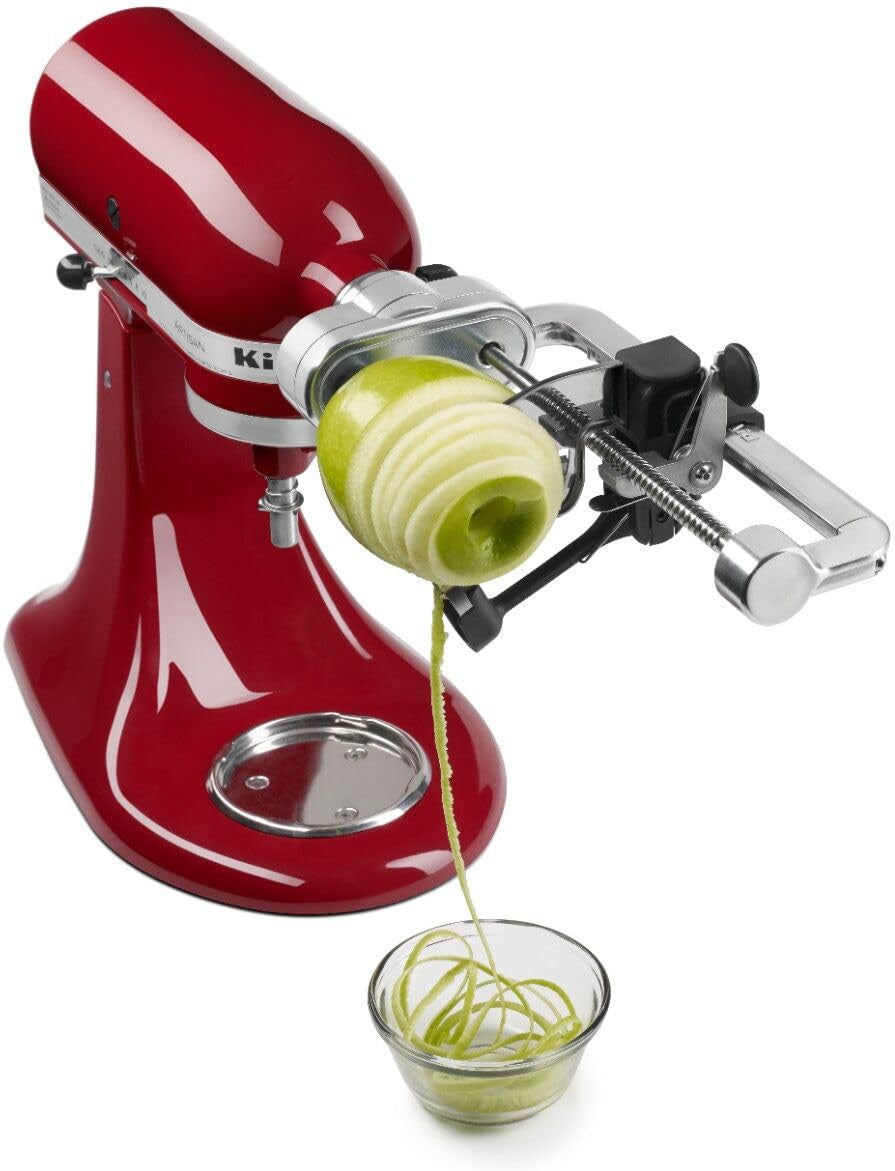 KitchenAid - 1" Silver Spiralizer Attachment - KSM1APC