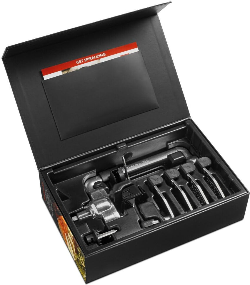 KitchenAid - 1" Silver Spiralizer Attachment - KSM1APC