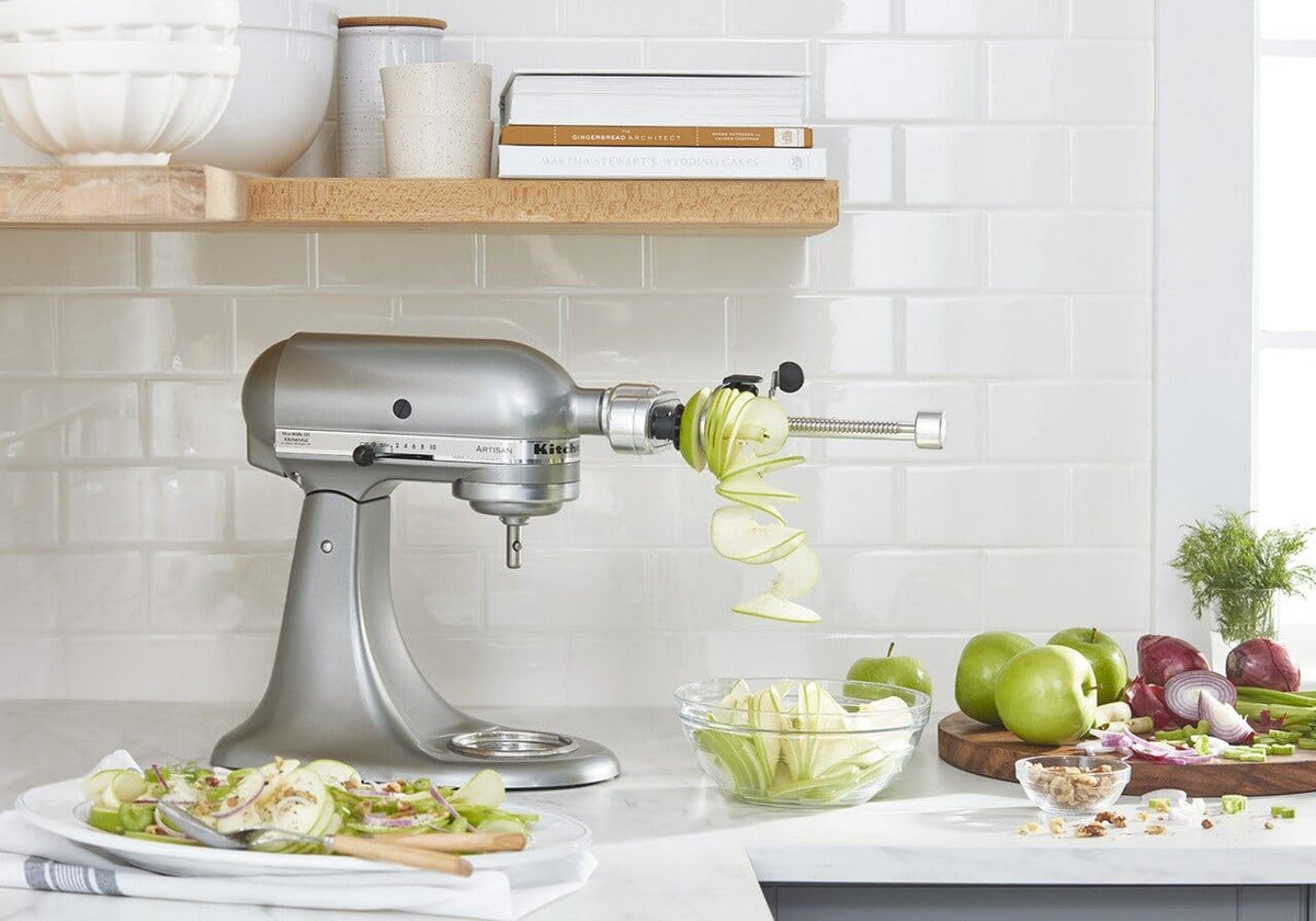 KitchenAid - 1" Silver Spiralizer Attachment - KSM1APC