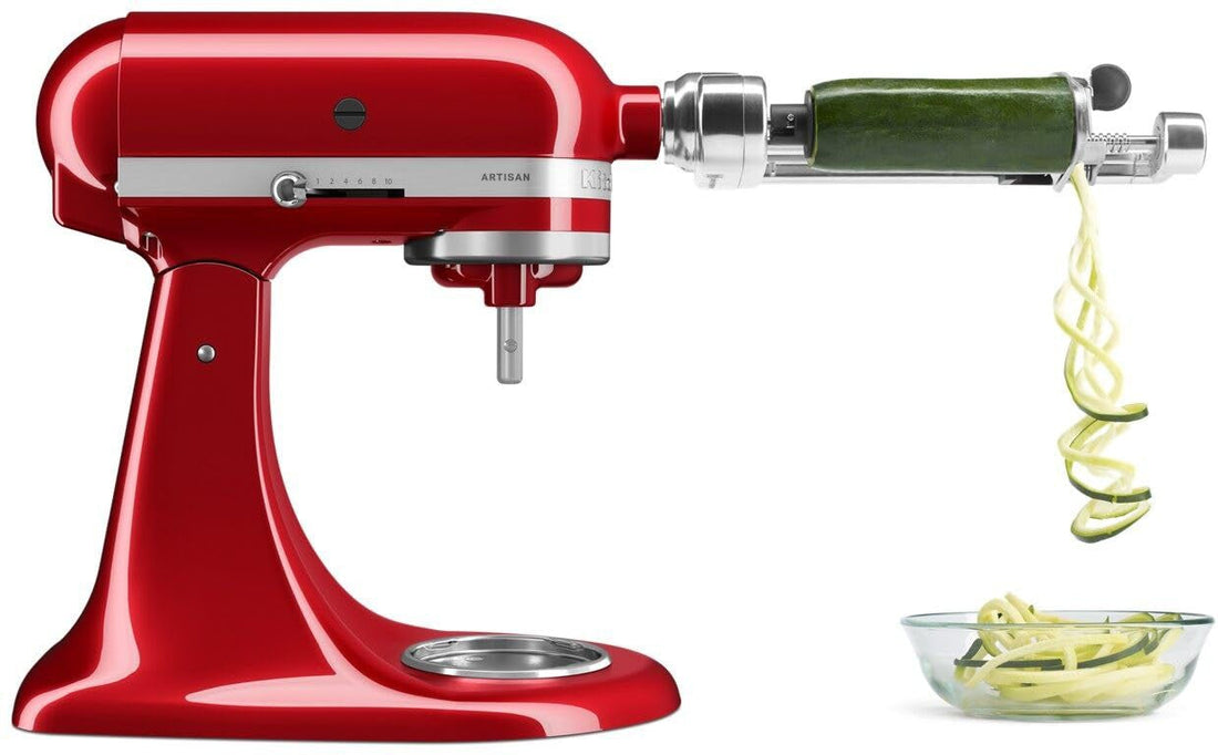 KitchenAid - 1" Silver Spiralizer Attachment - KSM1APC