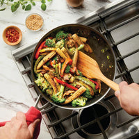 KitchenAid - 10"/25 cm Carbon Steel Stir Fry Pan - 48736-C