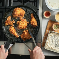 KitchenAid - 12" Seasoned Cast Iron Fry Pan / Skillet - 48395