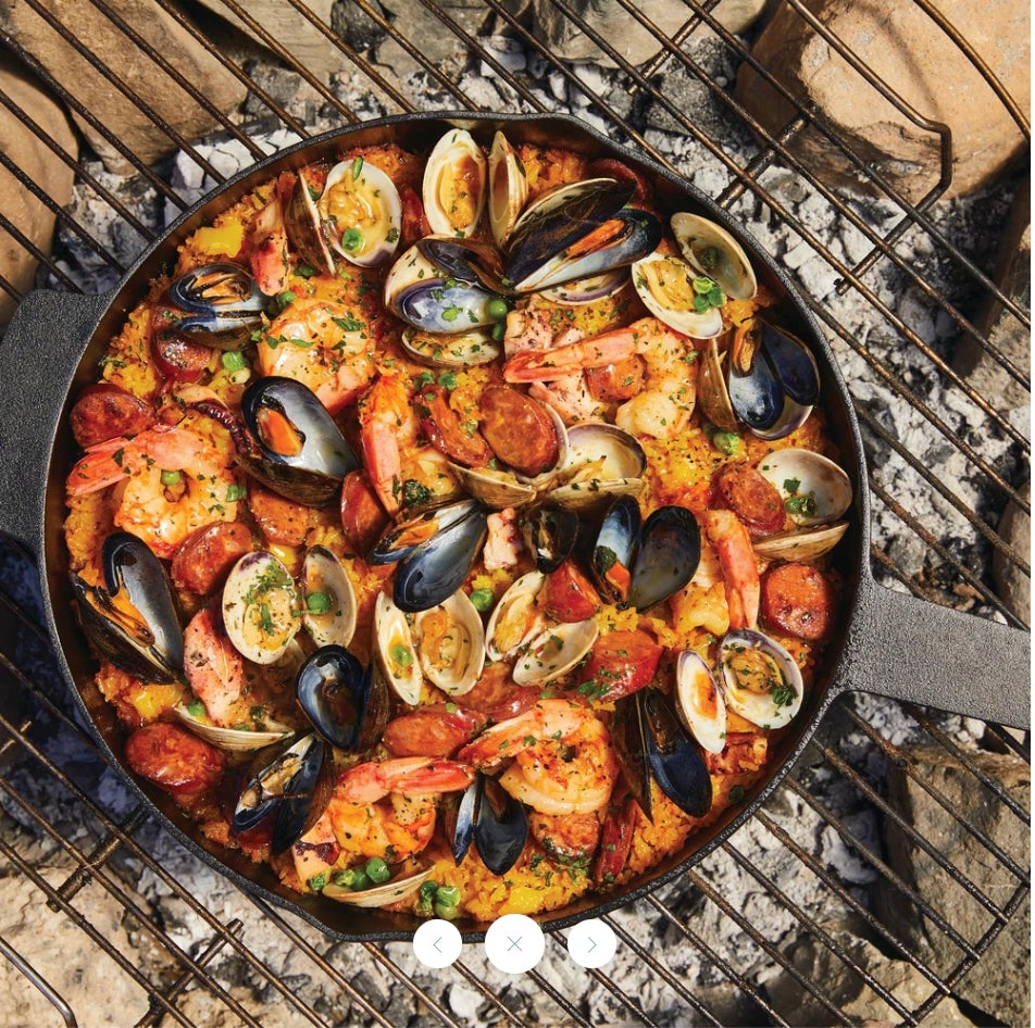 KitchenAid - 12" Seasoned Cast Iron Fry Pan / Skillet - 48395