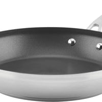 KitchenAid - 12”/30cm 3-Ply Base Stainless Steel Nonstick Frying Pan - 71010-TF05