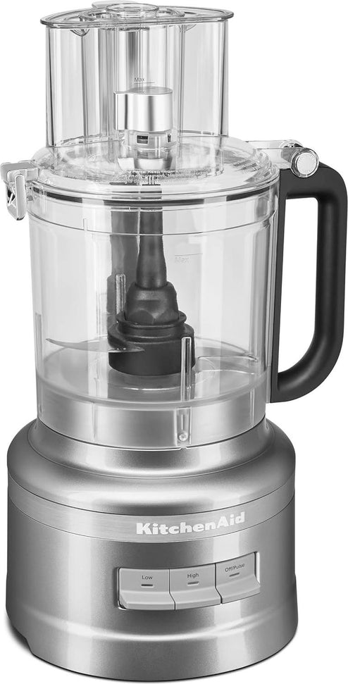 KitchenAid - 13-Cup Contour Silver Food Processor - KFP1317CU
