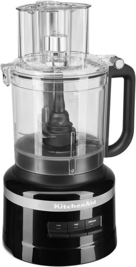 KitchenAid - 13-Cup Food Processor with Dicing Kit Black Matte - KFP1319BM
