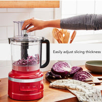 KitchenAid - 13-Cup Food Processor with Dicing Kit Empire Red - KFP1319ER