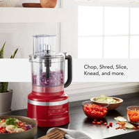 KitchenAid - 13-Cup Food Processor with Dicing Kit Empire Red - KFP1319ER
