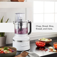 KitchenAid - 13-Cup Food Processor with Dicing Kit White - KFP1319WH